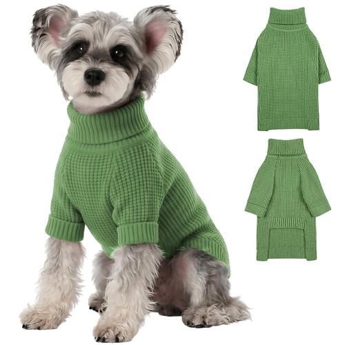 Pull chien hiver tricot - pull,
