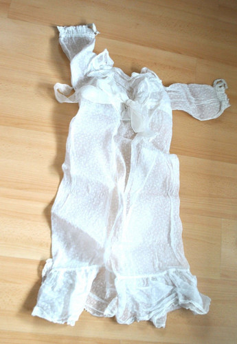 Robe baptême vintage en - robe,