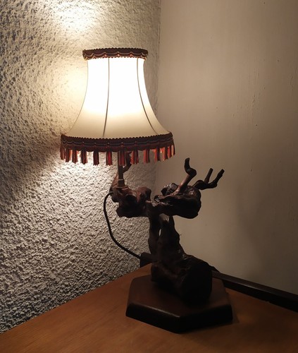 Lampe table vintage sur - table,