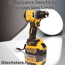 Perceuse à Percussion 20V Sans Fil, Tournevis Électrique Compact Et Rechargeable