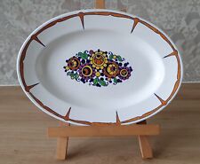 Charles CATTEAU - Plat Art Déco - BOCH LA LOUVIERE - Atelier de Fantaisie - 1924