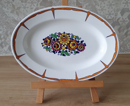 Charles catteau plat art - -,