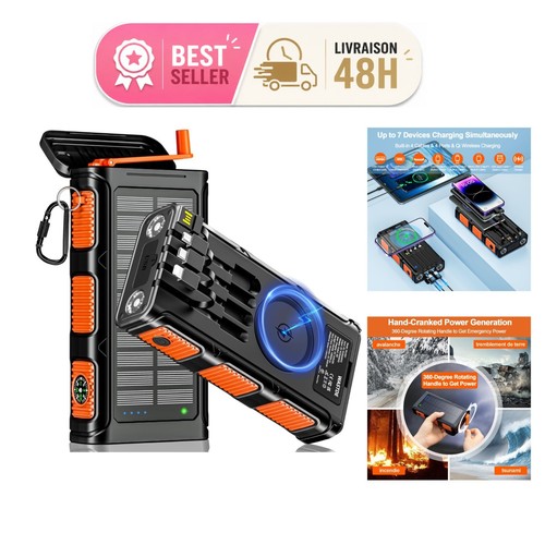 Batterie externe solaire - externe,
