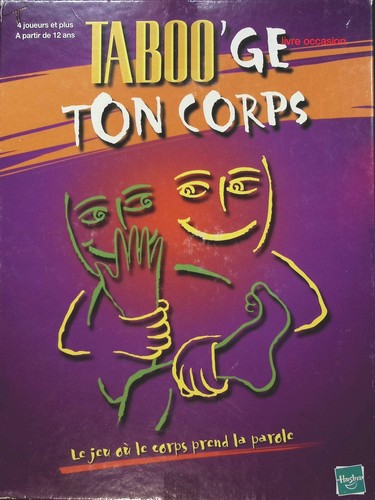 Taboo ton corps hasbro - hasbro,
