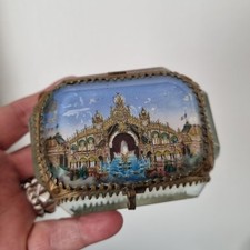BOITE COFFRET Exposition Universelle Paris 1900 Palais Électricité Edison