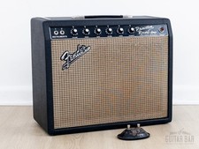 1965 Fender Princeton Reverb Black Panel Tube Amp 1x10 w/ Oxford 10J4, Ftsw