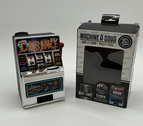 Machine sous tirelire bandit - tirelire,