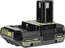 Ryobi ONE+ RB1820C – Batterie Lithium+ 18V 2Ah Compacte Haute Performance
