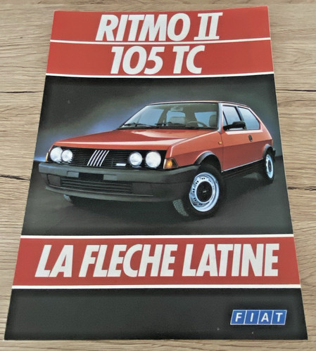 Rare brochure vente fiat - rare,