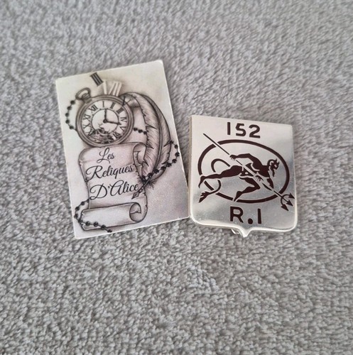 Insigne 152 régiment - 152, ri