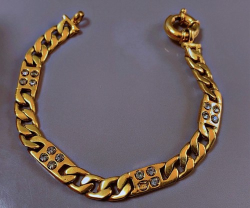 Vintage bracelet gourmette