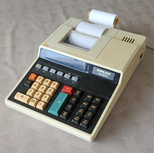 Calculatrice vintage adler - vintage,