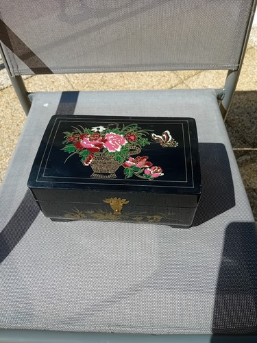 Boîte bijoux bois - boîte,