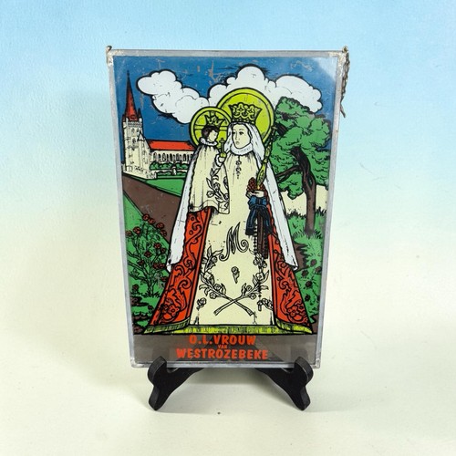Plaque religieuse vintage l - religieuse, o.l
