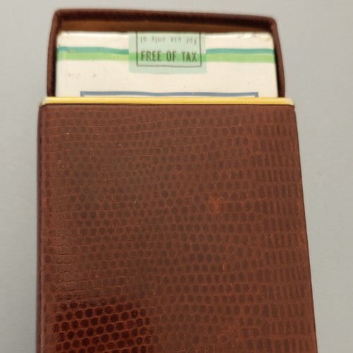 étui cigarettes cuir - cigarettes,