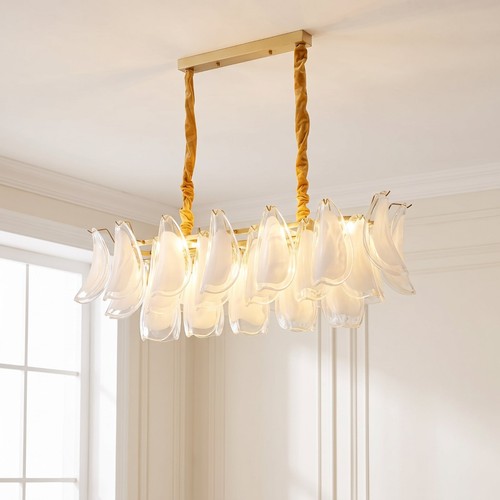 Lustre style murano livo - lustre,
