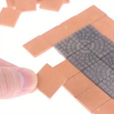 16/36PCS Miniatures Paves En Pierre/Briques Carreaux En Argile Simulation 20mm
