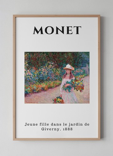 Affiche reproduction claude - reproduction,