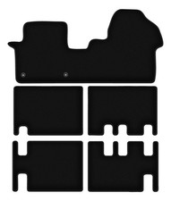 Tapis de sol en velours noir pour Citroen Jumpy III année 2018- set 5 pièces