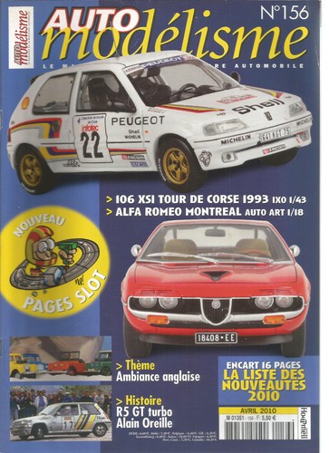 Auto modelisme 156 106 - 106, xsi