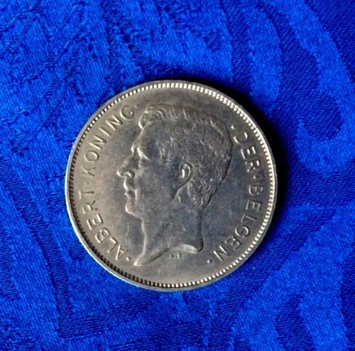 Monnaie belge 20f belga - belge,