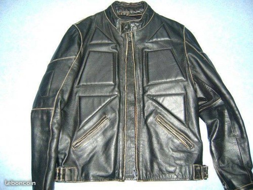 Veste ventiuno cuir véritable - ventiuno,