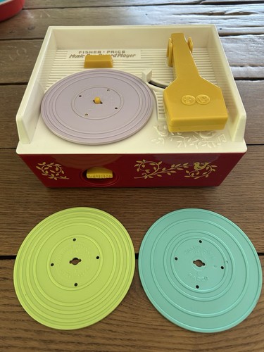 Jouet tourne disque music box - tourne,
