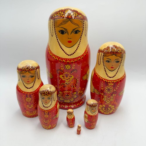 Lot poupées russes - de,