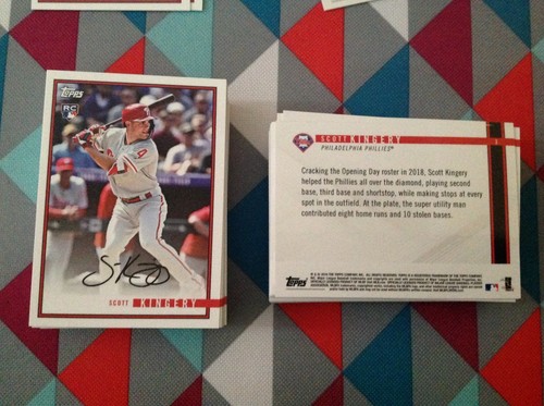 Scott kingery 2018 topps - kingery, rc