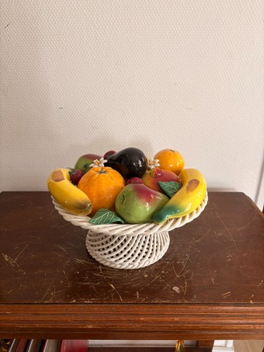 Sculpture coupe fruit - sculpture,