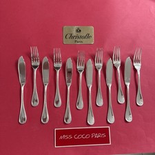 COUVERTS  POISSON  CHRISTOFLE