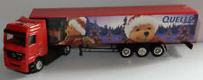 GRELL HO 1/87 TRUCK TRAILER TRUCK TRAILER MB ACTROS STORE QUE