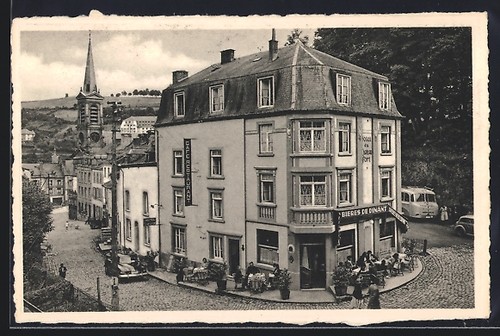Cpa bouillon hotel du - bouillon,,
