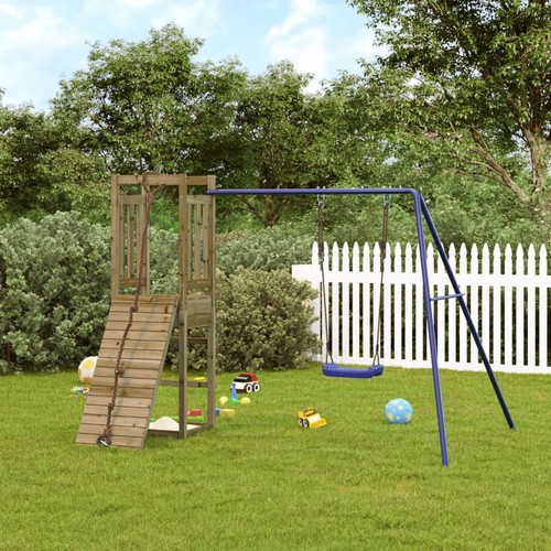 Aire jeux extérieur bois - aire,