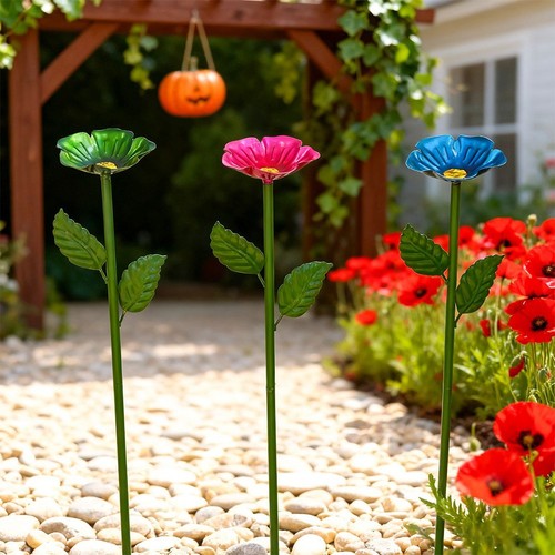 Piquets mangeoires fleurs - piquets, à