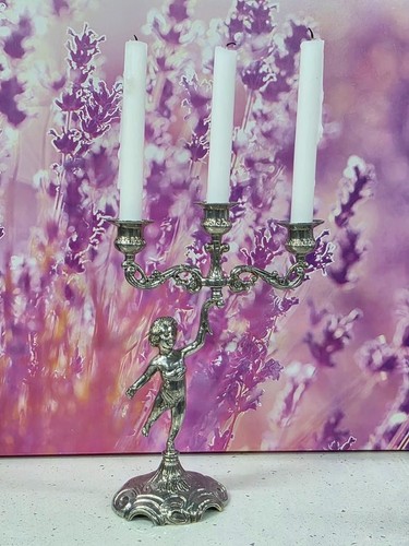 Ancien chandelier bougeoir - ancien,