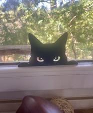 Art Mural Chat À La Fénetre - Décoration Murale - Idée Cadeau