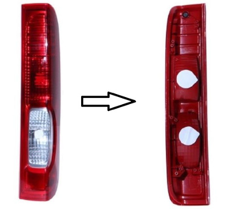 Lampe feu arriere - lampe, pour
