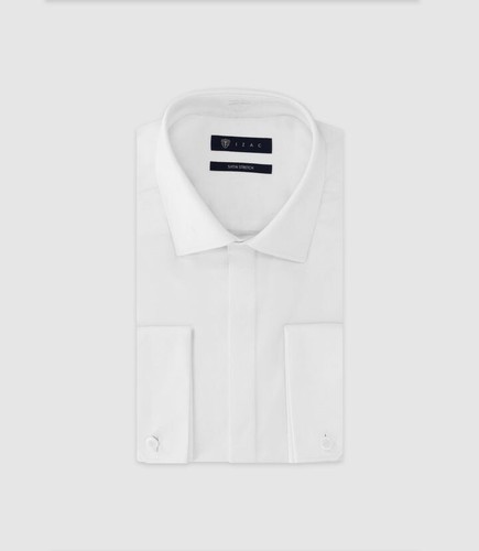 Chemise ville satin coton - chemise,