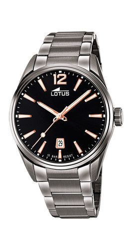 Montre lotus homme acier - lotus, in
