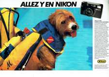 Advertising 0822 1984 Nikon Camera Go Forward Nikon 2p