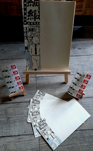 Hergé pièces papeterie - hergé,