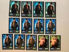 LOT 13 CARTES RAW TOPPS SLAM