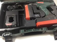 Metabo Cordless Drill BSZ 18  AC30 Charger 2 Batteries Hold Charge Case Works