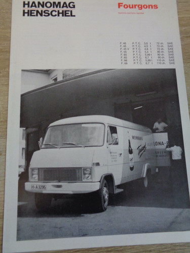 Hanomag catalogue brochure - -,