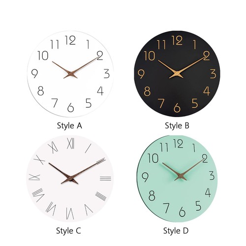Circle digital wall clock - circle,