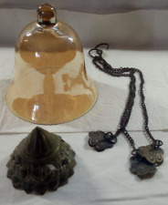 ancien éteignoir en VERRE et