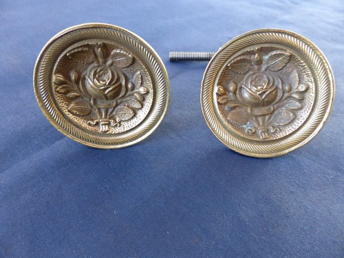 Boutons laiton roses tiroirs - laiton,