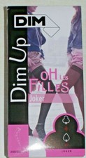 paire de bas "joker" noir Dim Up "Oh les filles" neuf taille 1 marque Dim
