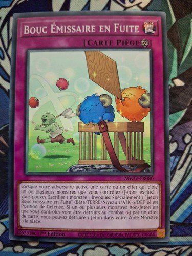 Carte bouc émissaire - yu-gi-oh,